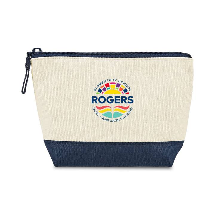 Canvas Zippered Pouch