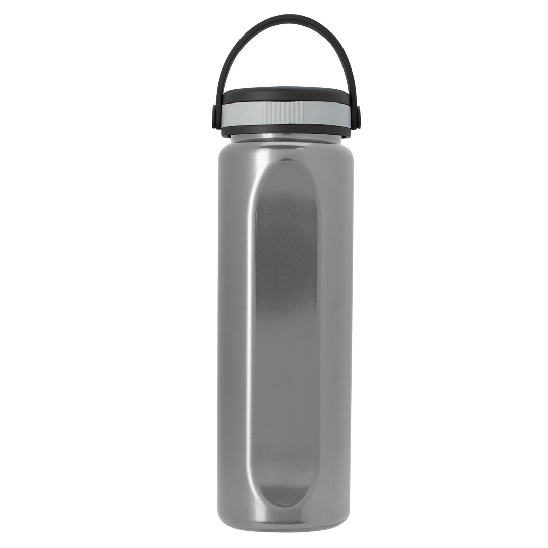 Boss Embossed RPET Bottle with Grip Lid - 26 oz.