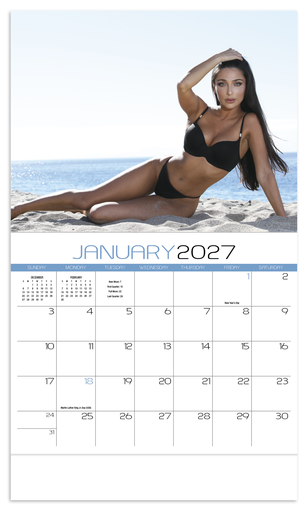 HotLine® Products Swimsuits Appointment Calendar - Stapled