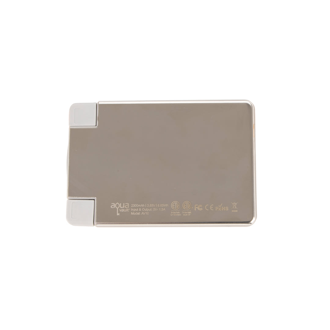 AquaVault® ChargeCard Power Bank 2,300 mAh
