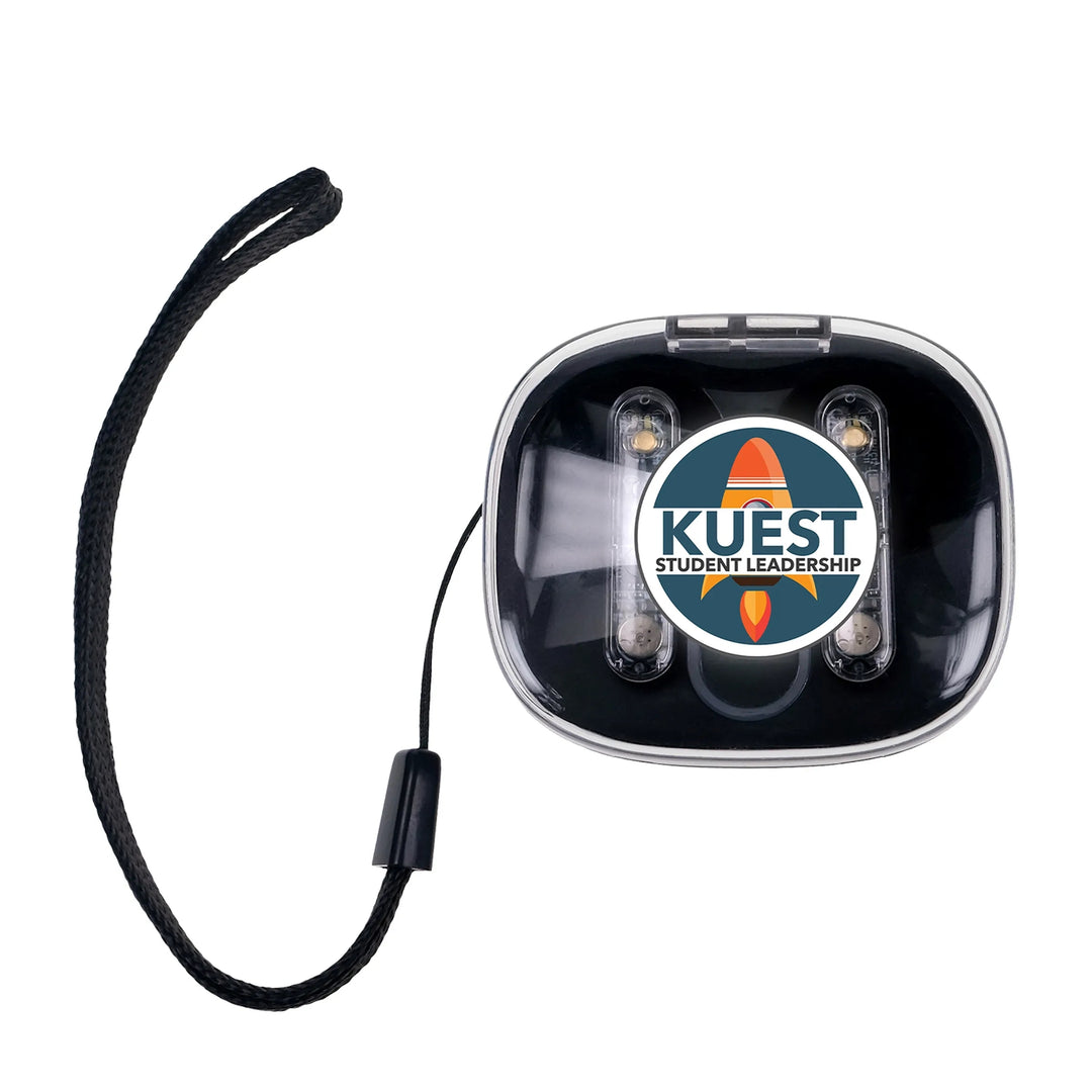 Light Up Display Lanyard Bluetooth Earbuds