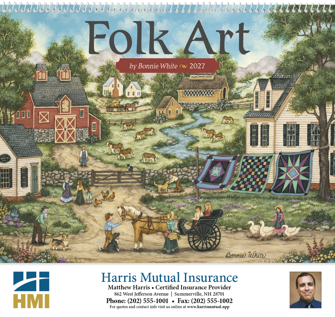 Triumph® Calendars Folk Art Calendar