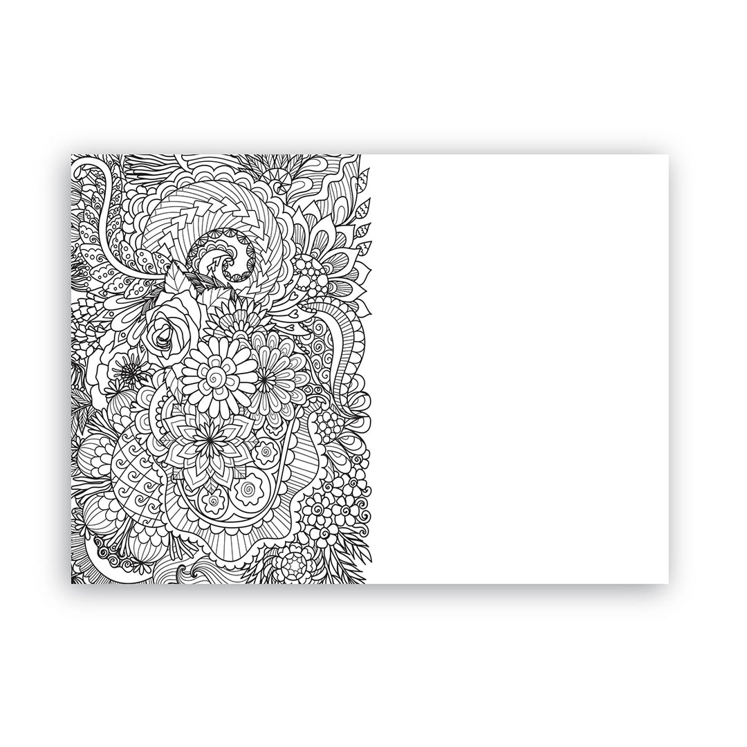 Post-it Custom Printed Coloring Pad - 25 Sheets