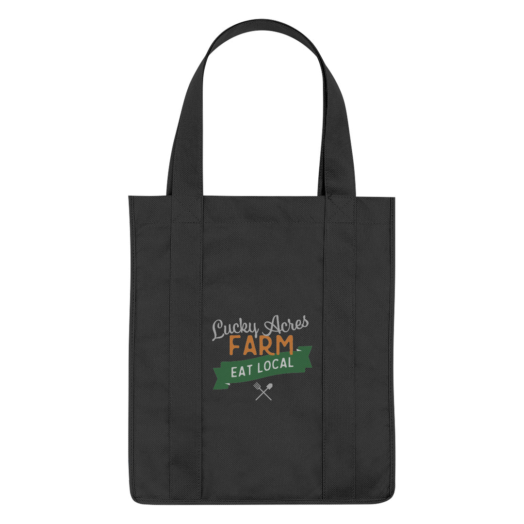 Non-Woven Shopper Tote Bag With 100% RPET Material