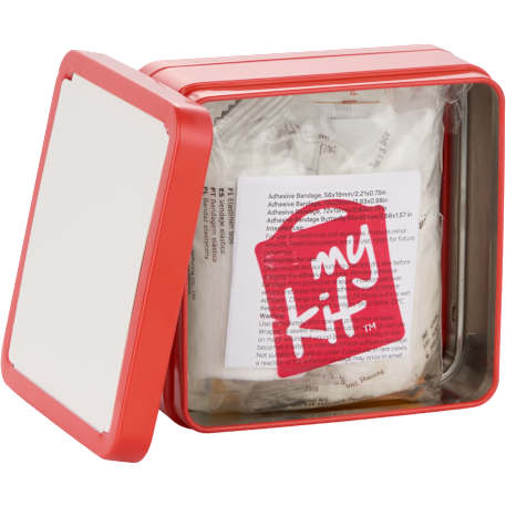 30-Piece First Aid Kit with Tin Case