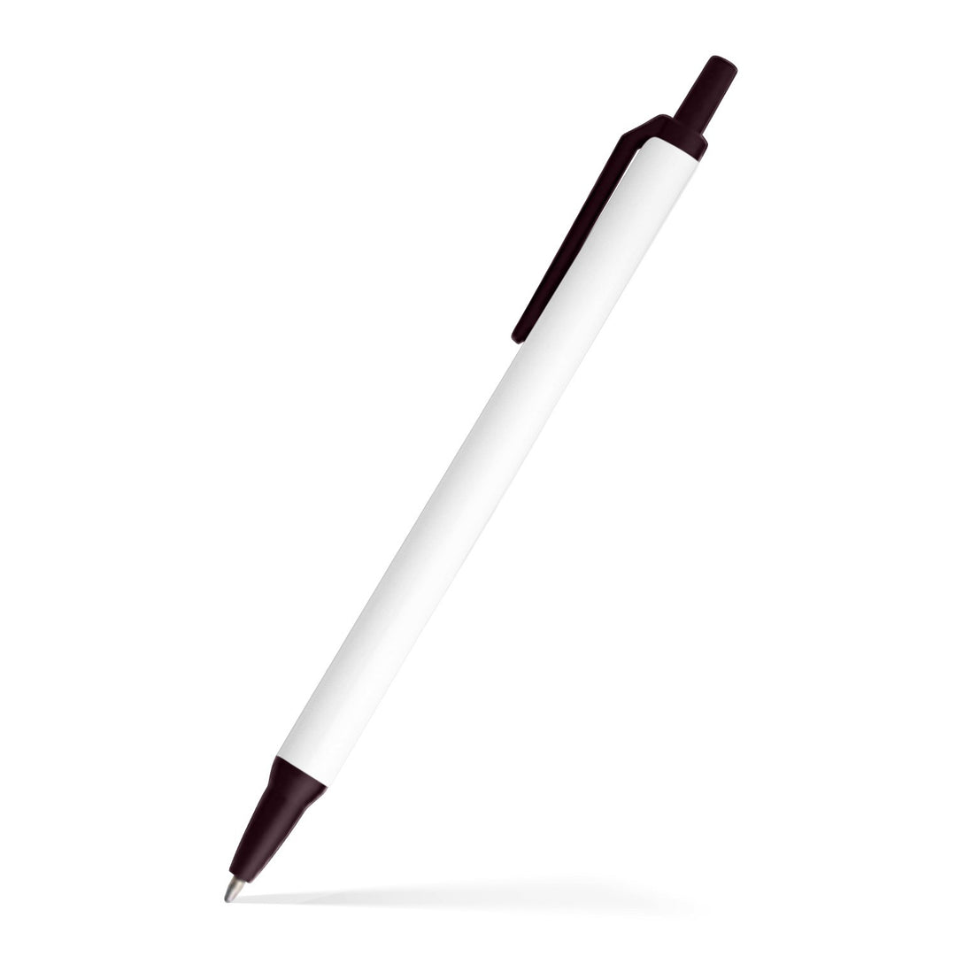 Amber Stick Click Pen