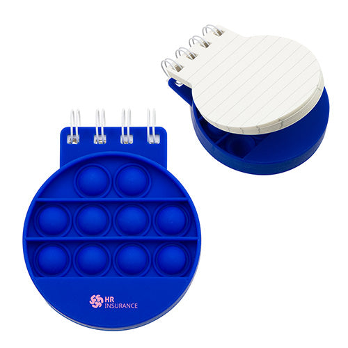 Round Spiral Notebook Push Pop