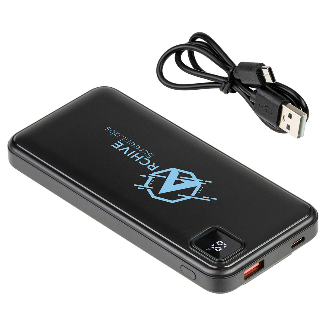 Marquis 10000mAh 20W PD Power Bank with Built-In Cables