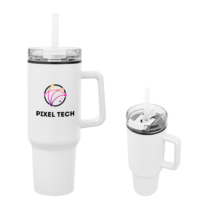 40 Oz. Full Color Quest Stainless Steel Tumbler