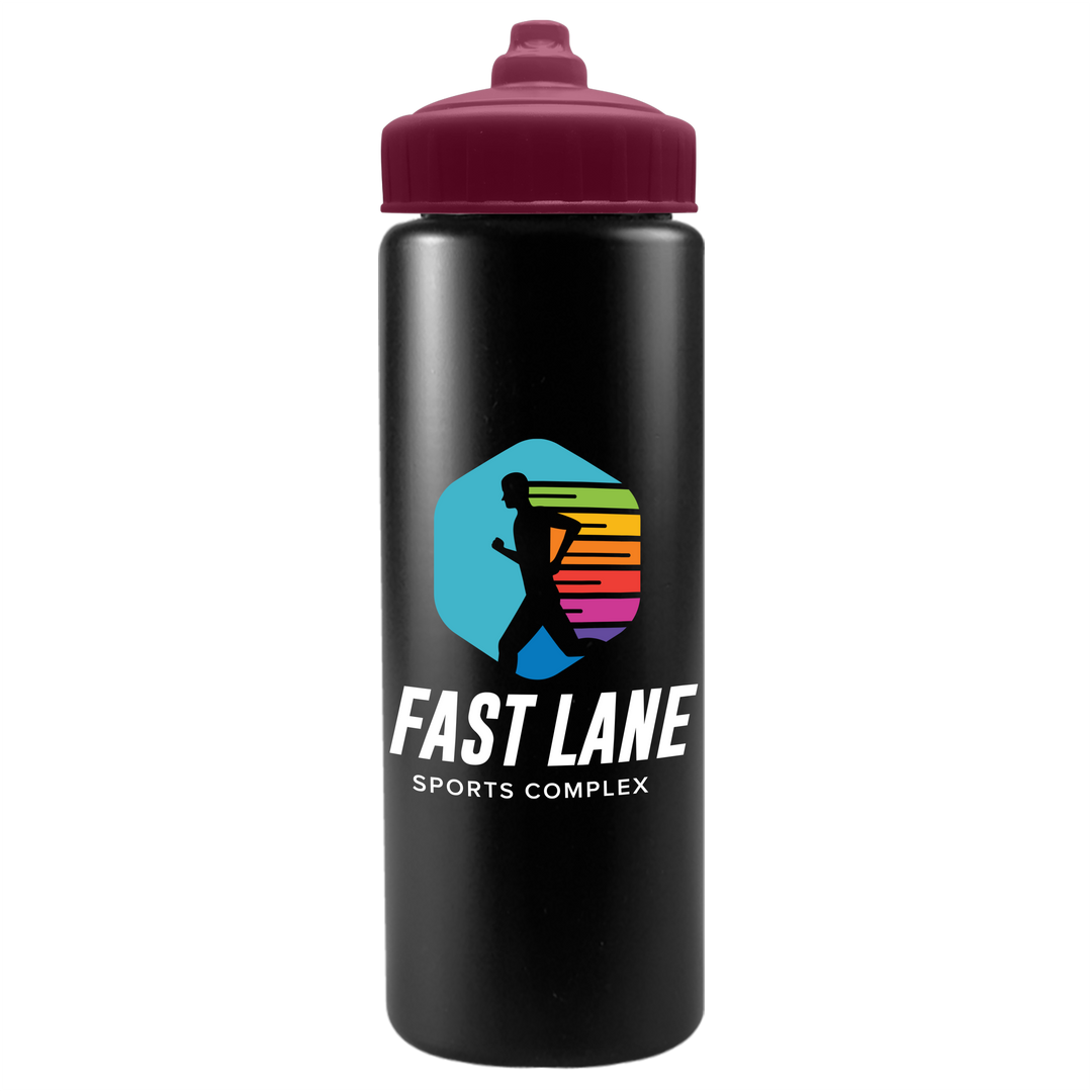 Quart Sport Bottle with Valve Lid - 32 oz.