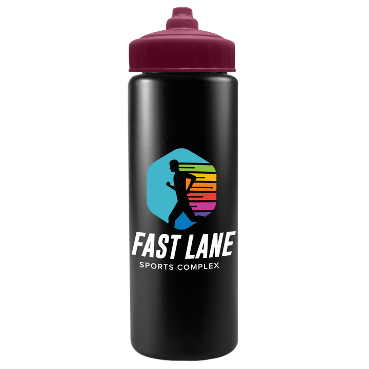 Quart Sport Bottle with Valve Lid - 32 oz.
