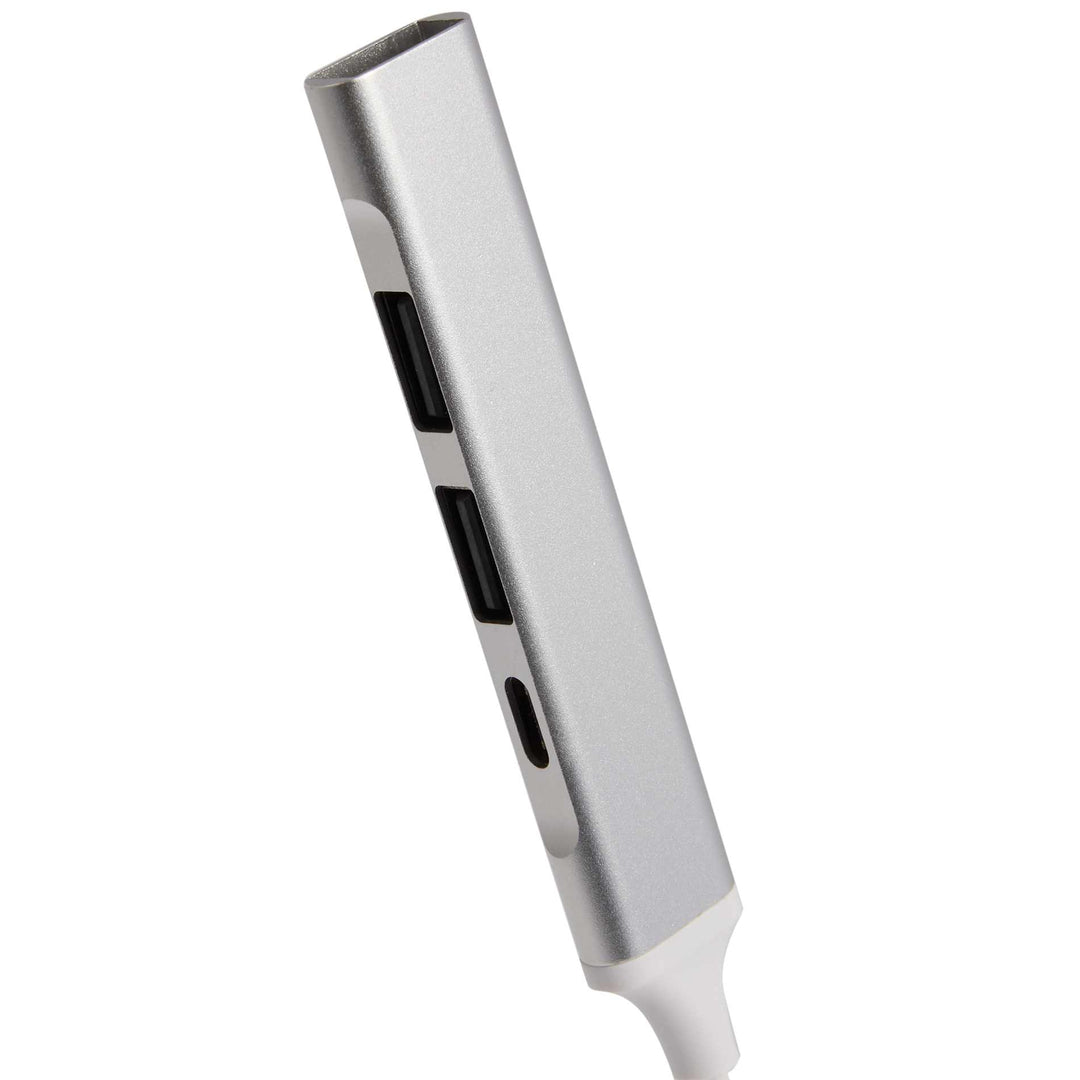 Aluminum 4-Port USB-A and C Hub