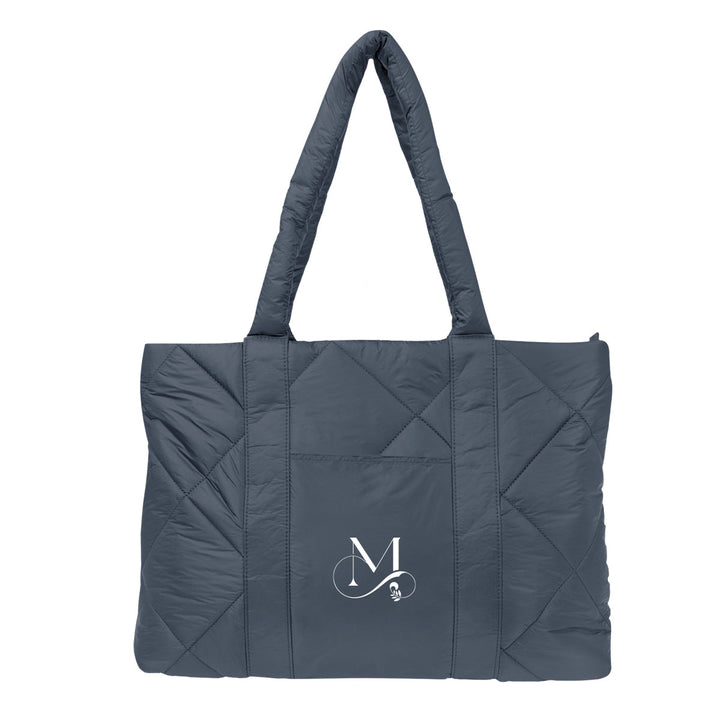 Luxe Quilted Puffer Tote Bag