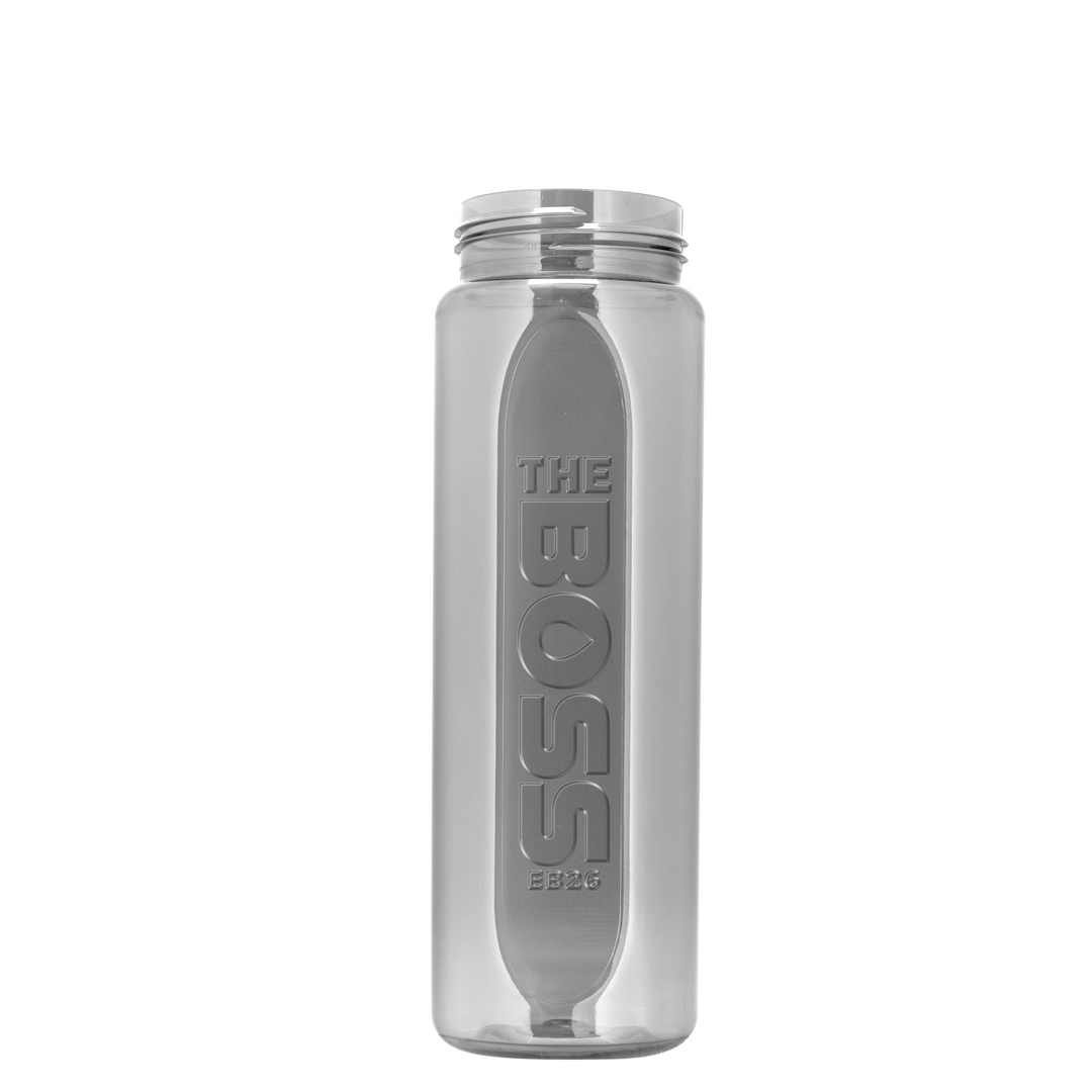 Boss Embossed RPET Bottle with Grip Lid - 26 oz.
