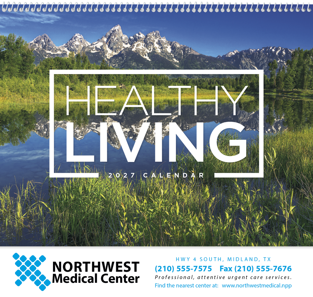Good Value™ Healthy Living - Spiral Calendar