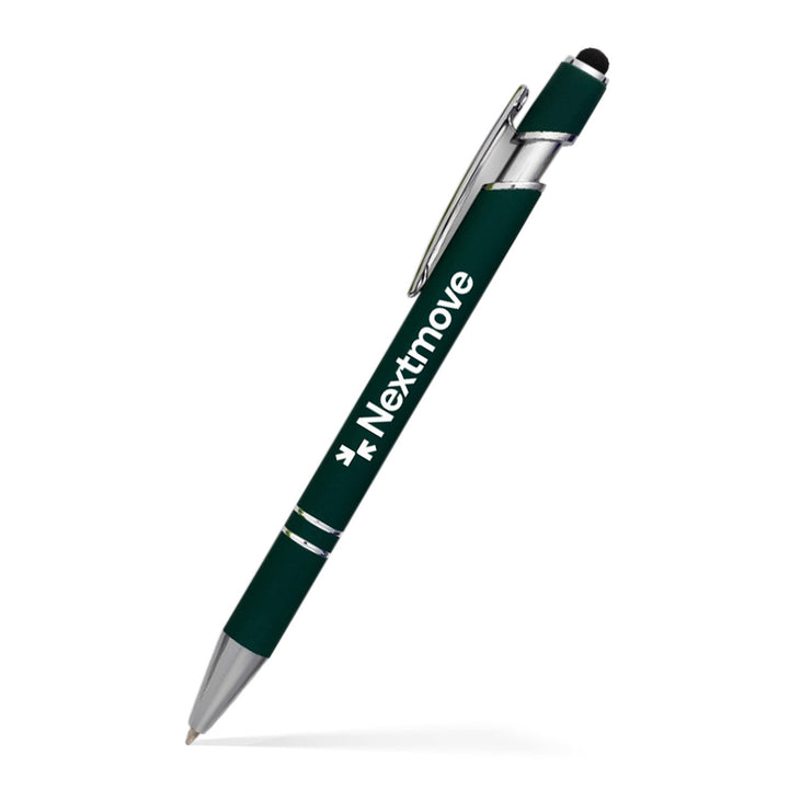 Alexandria Stylus Satin Soft Touch Click Metal Pen