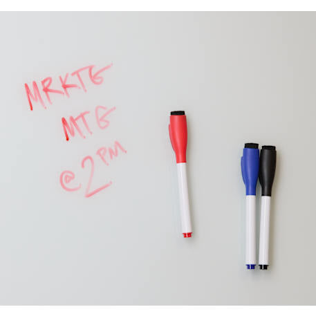 3-Piece Recycled Dry Erase Marker Set