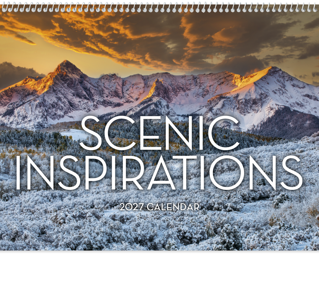 Triumph® Calendars Scenic Inspirations Calendar