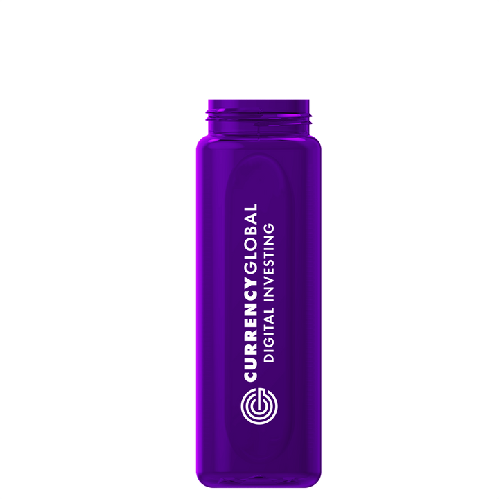 Boss Embossed RPET Bottle with Grip Lid - 26 oz.