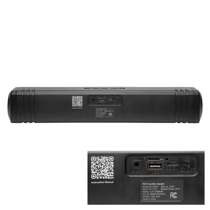 Boomin' Soundbar Speaker