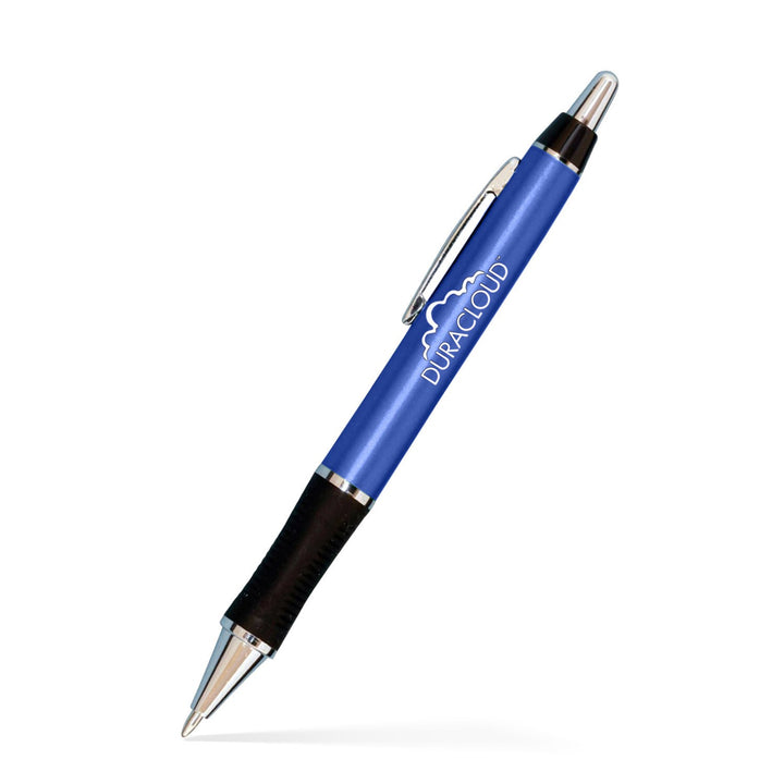 Barton Click Pen - Silver Accents