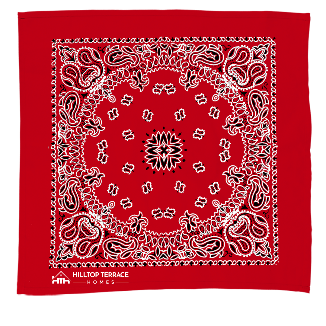 Garyline® 22" Bandana with Stock Paisley Pattern