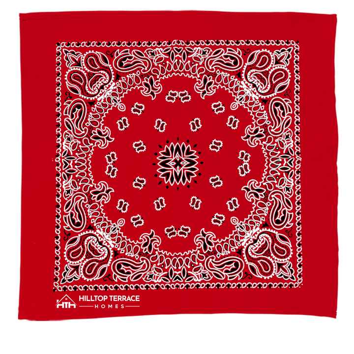 Garyline® 22" Bandana with Stock Paisley Pattern