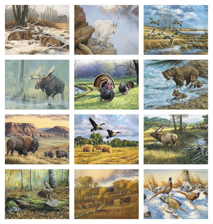 Triumph® Calendars Wildlife Art Calendar