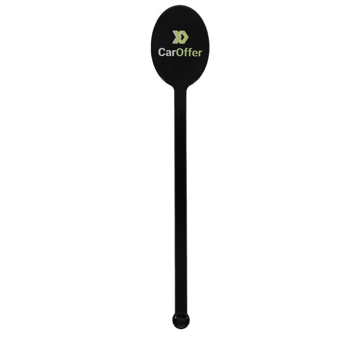 Plastic Drink Stirrer 6.000" Upright Oval (Color) Digital Print