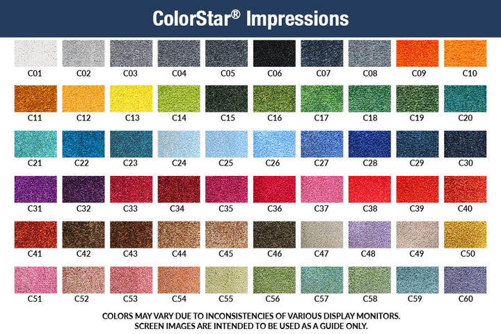 ColorStar Impressions Indoor Logo Mat (4'x6')