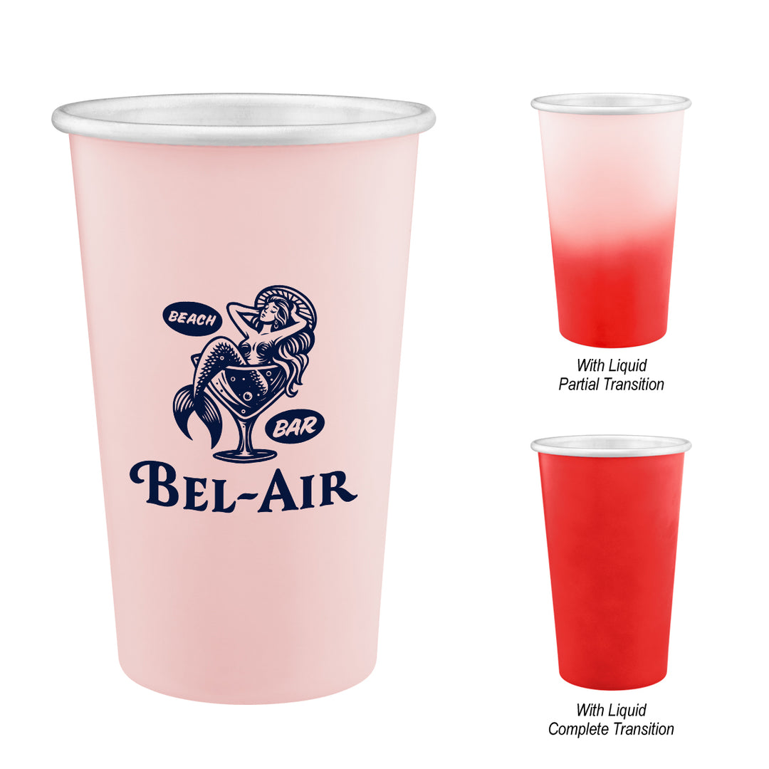 15 Oz. Color Changing Recycled Aluminum Cup