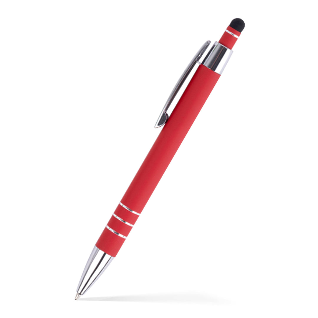 Karina Stylus Satin Soft Touch Click Metal Pen (CLOSEOUT)