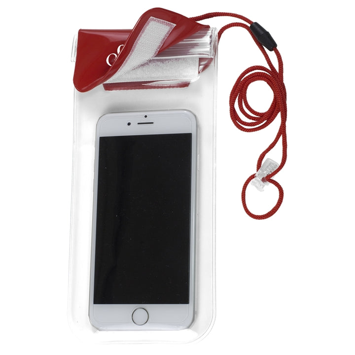 "Truckee" Clear Touch Through Water-Resistant Cell Phone and Accessories Carrying Case