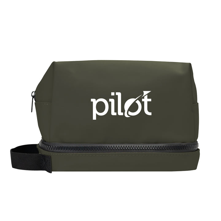 Hudson rPET Leatherette Toiletry Bag