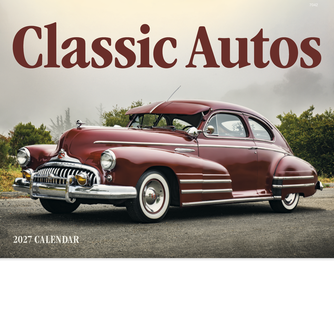 Good Value™ Classic Autos - Stapled Calendar