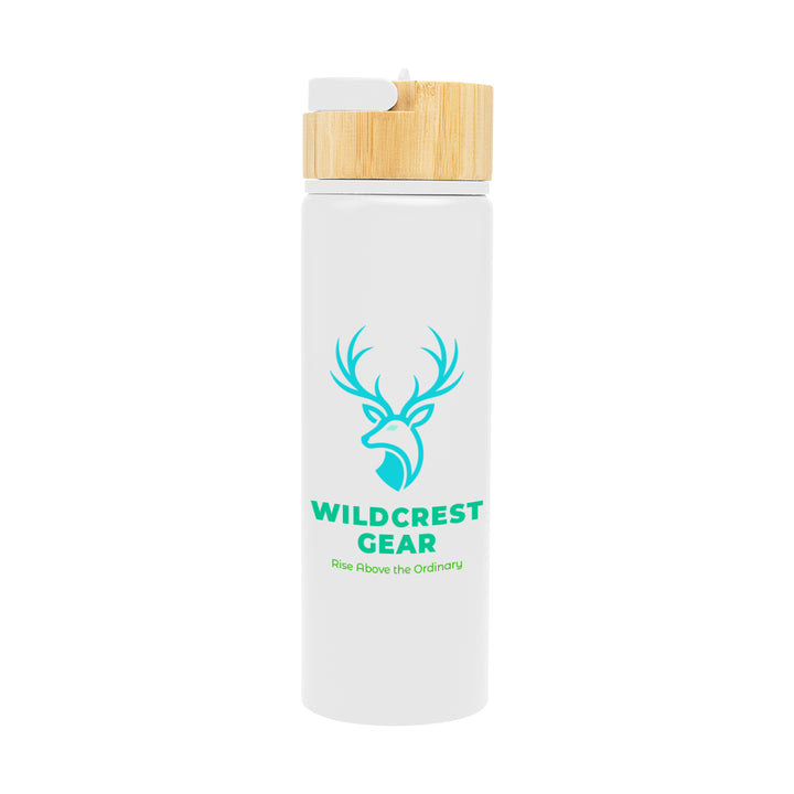 27 Oz. Ellis Recycled Aluminum Bottle With Bamboo Lid