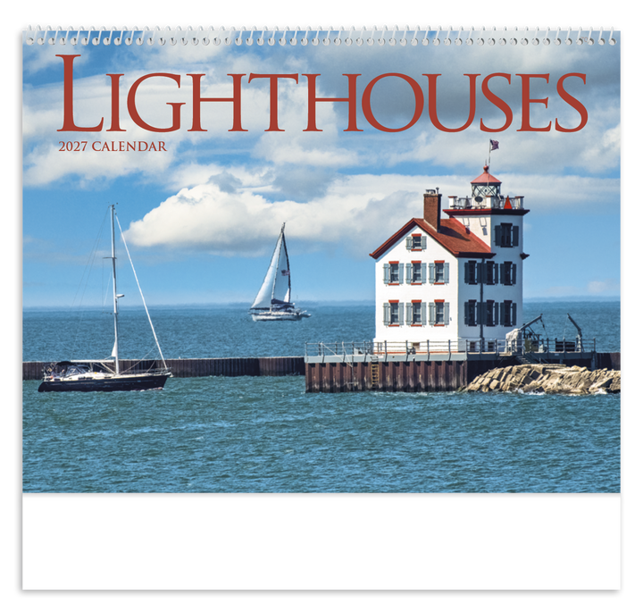 Triumph® Calendars Lighthouses Calendar