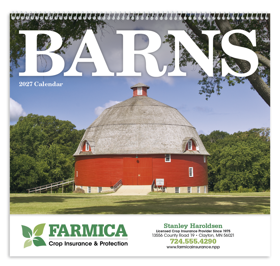 Triumph® Calendars Barns Calendar