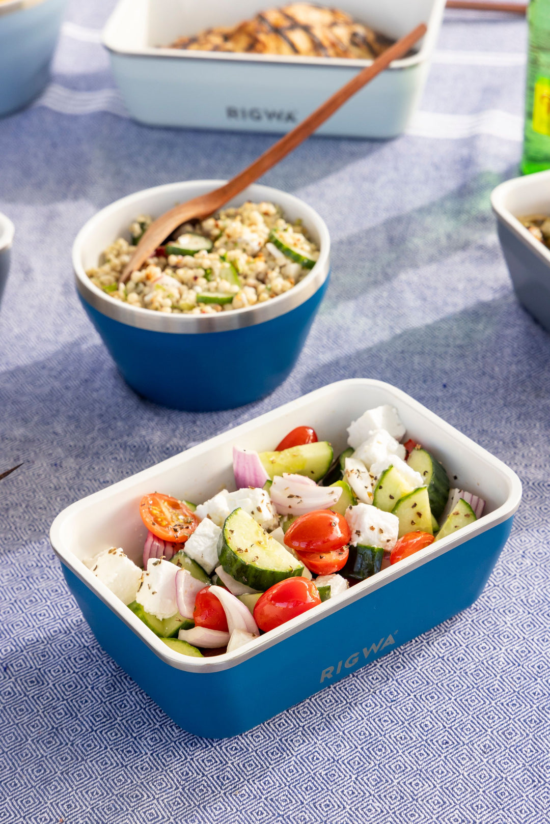 RIGWA® Travel Bento Box 8x5