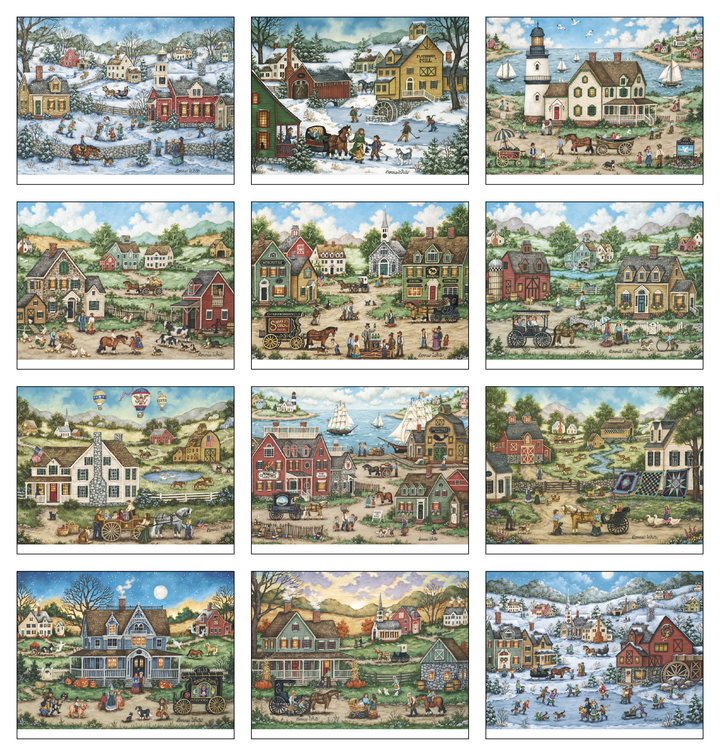 Triumph® Calendars Folk Art Calendar