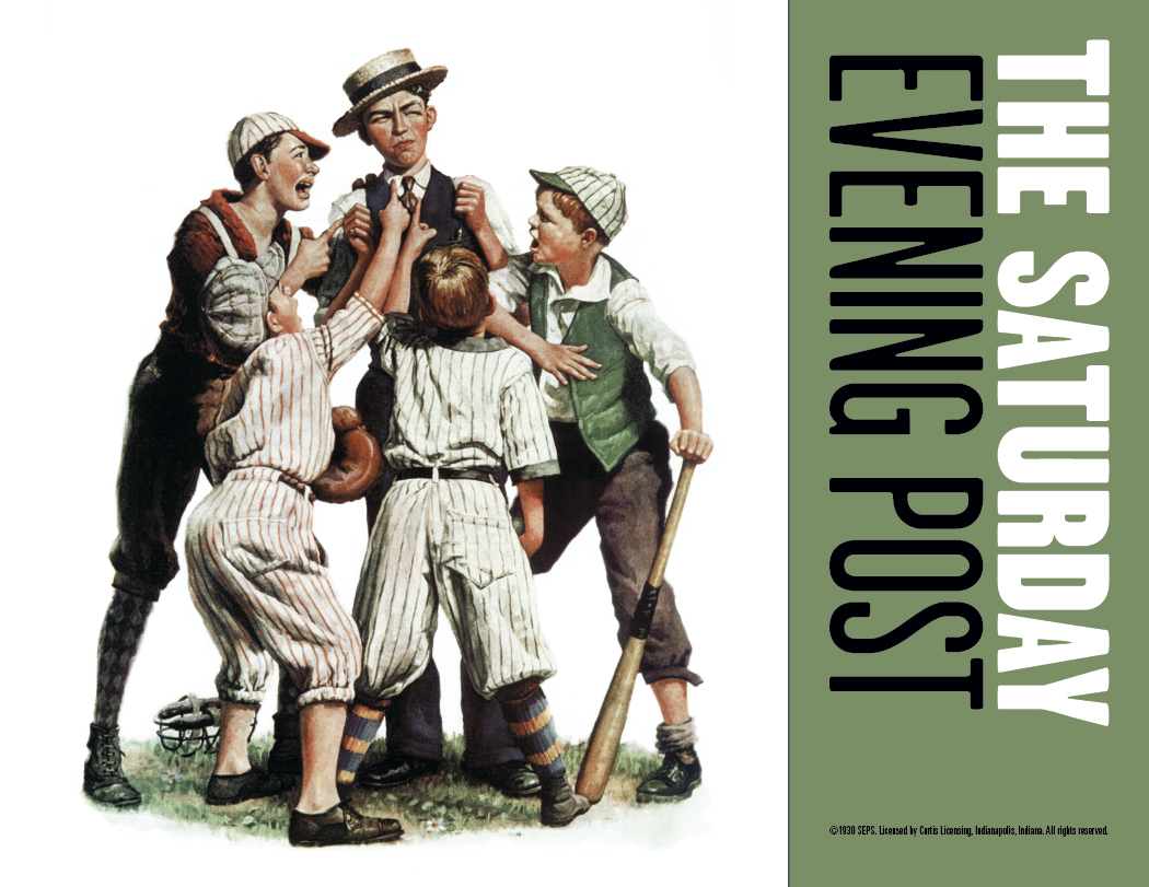 Good Value™ The Saturday Evening Post - Stapled Calendar
