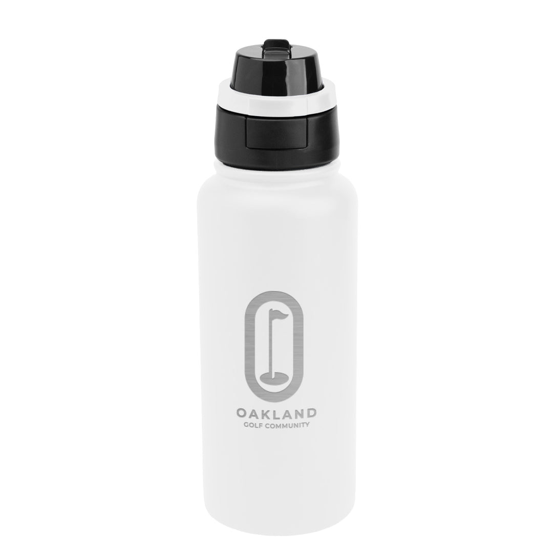 32 Oz. Pop Sip & Chug Recycled Stainless Steel Bottle
