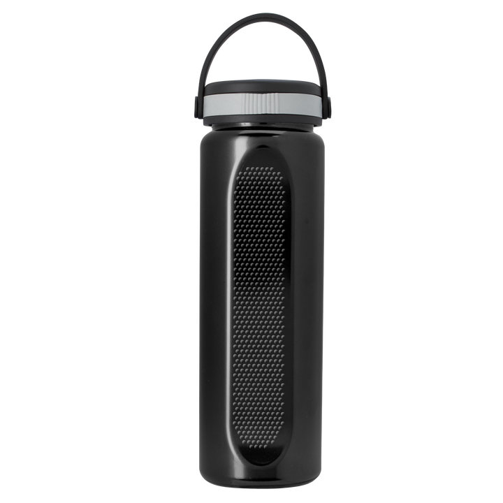 Boss Embossed RPET Bottle with Grip Lid - 26 oz.
