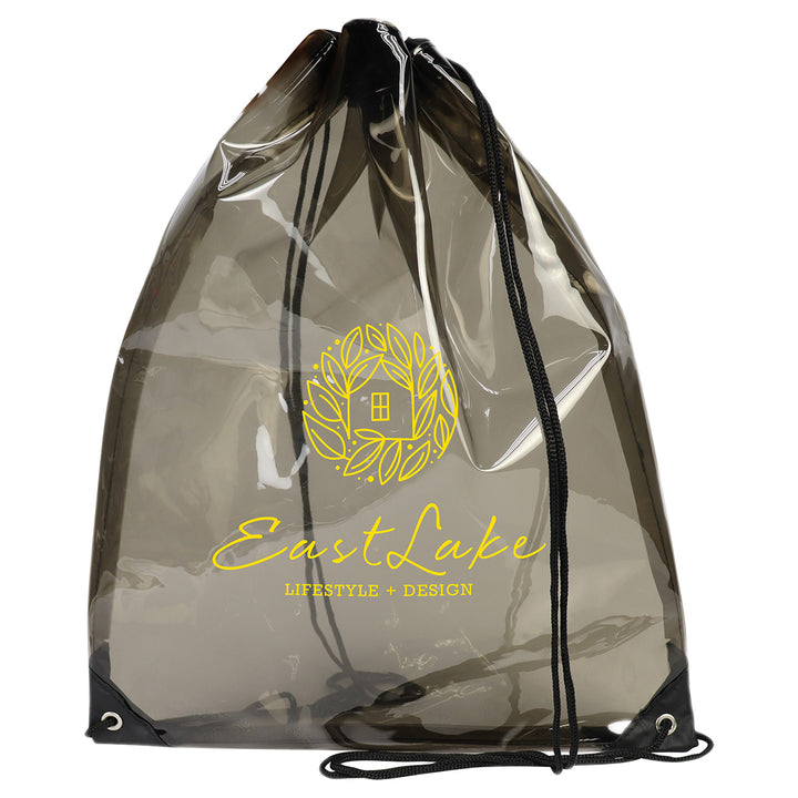 Diamond Clear TPU Drawstring Bag