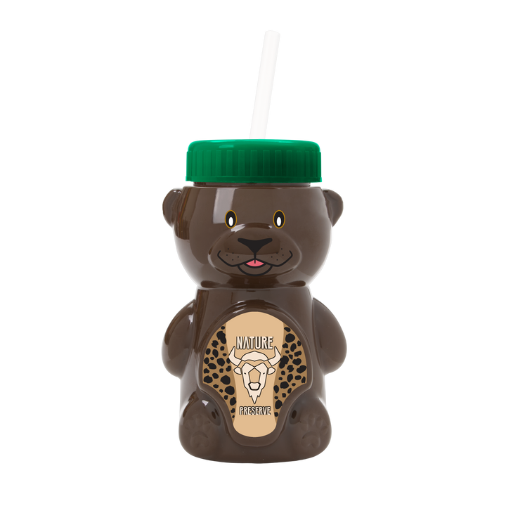 Cubbie RPET Bottle with Straw Lid - 20 oz.