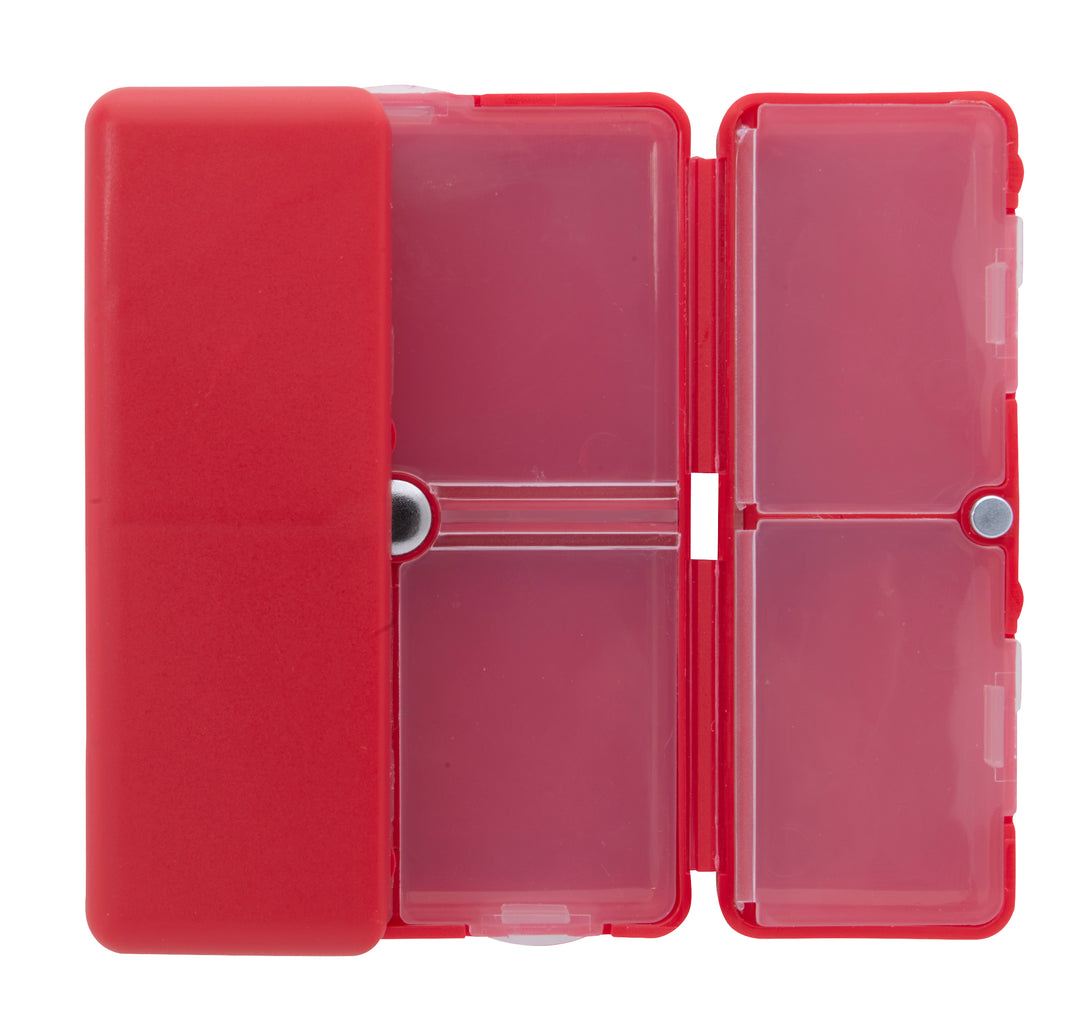 Good Value™ Magnetic Dual-Open Pill Box