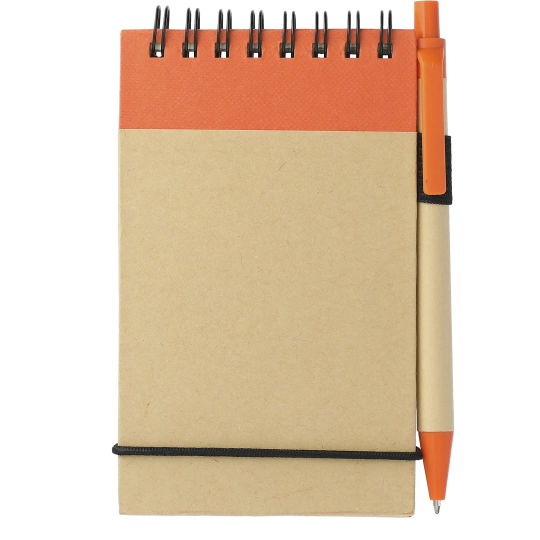 FSC® Mix 5" x 3" Recycled Jotter with Pen
