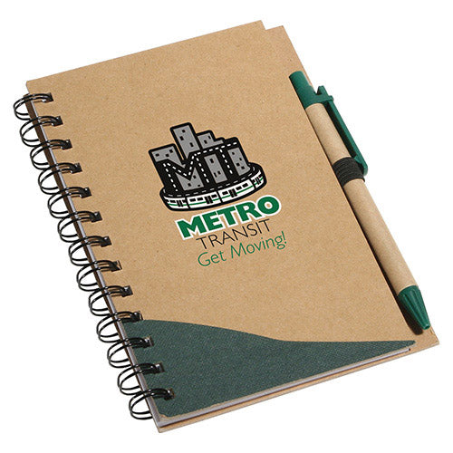 Recycle Write Notebook & Pen