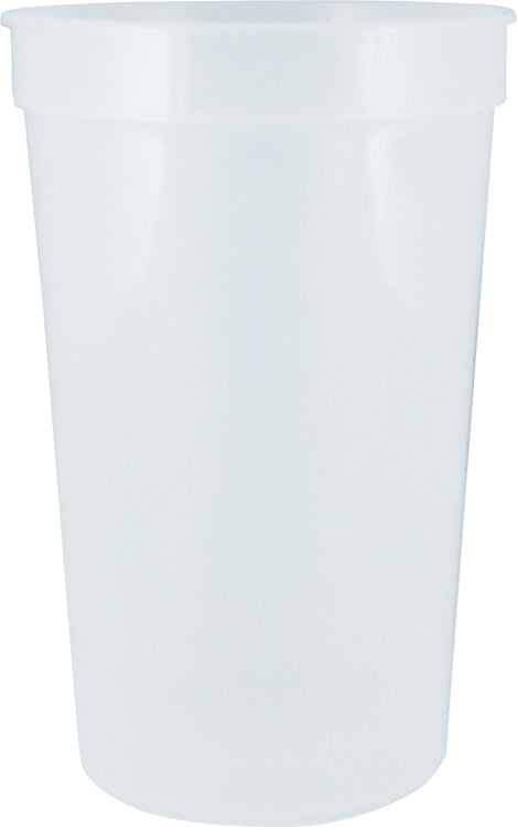 22 oz. Smooth Wall Plastic Stadium Cup