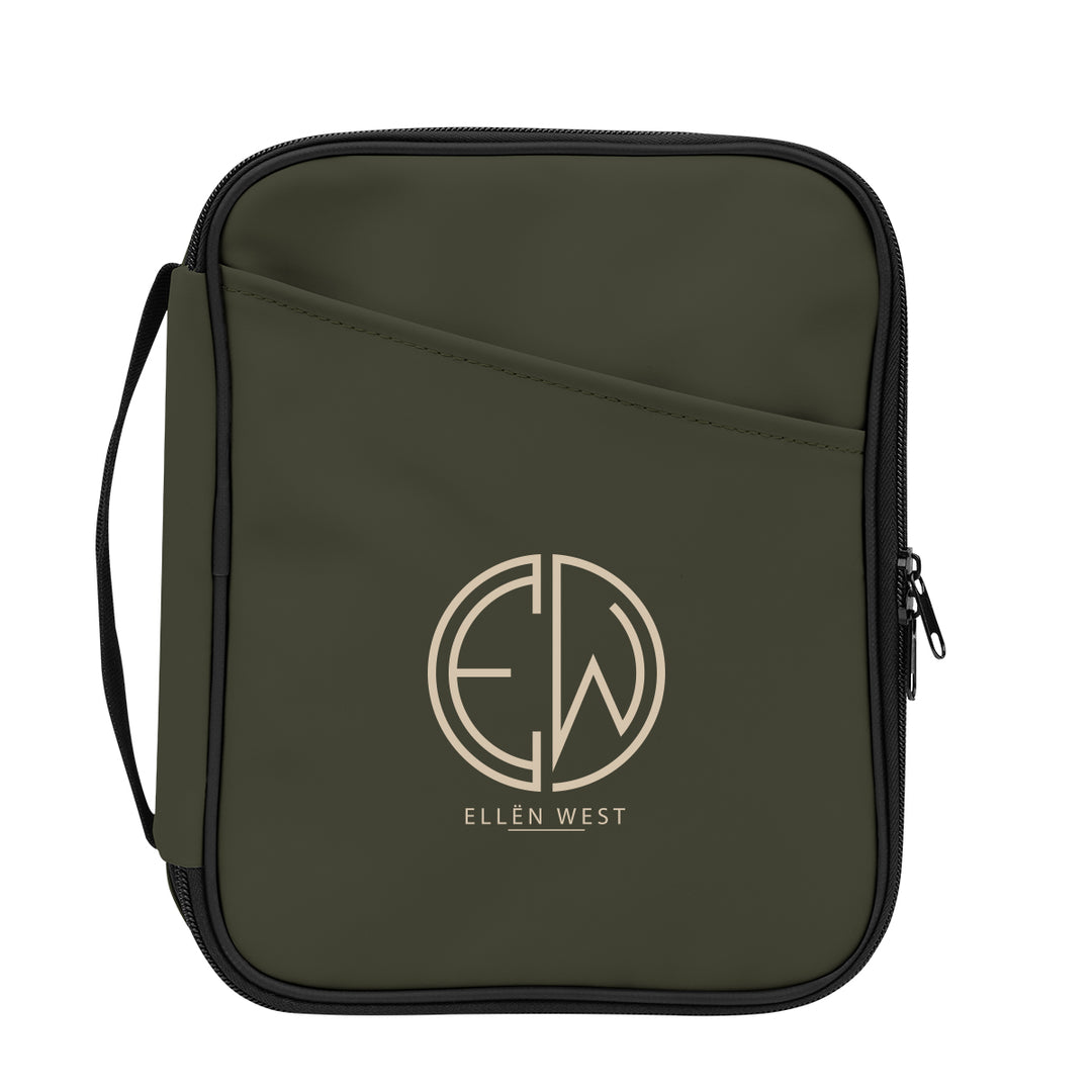 Hudson rPET Leatherette Tech Organizer